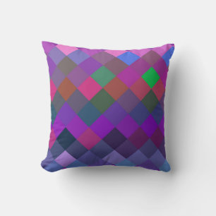 Mosaic Diamond Geometric Muster #5 Kissen