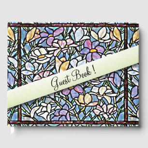 Mosaic Floral Wedding Gästebuch