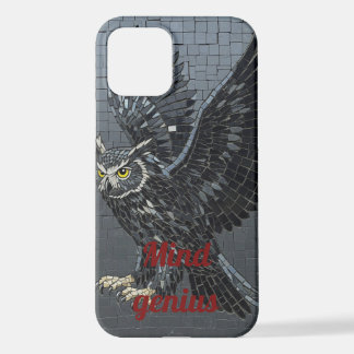 Mosaic Halloween Owl Mind Genius Phone Case iPhone 12 Hülle