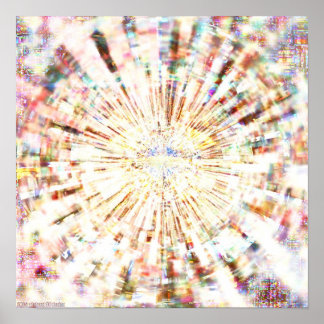 Mosaic Mandala 1,2 Poster