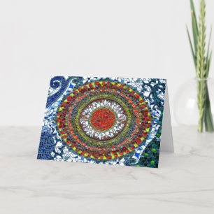 Mosaic Mandala 1 Karte