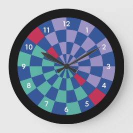 Mosaic Radiance Große Wanduhr