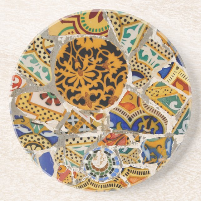 Mosaic Sandstone Untersetzer (Vorne)