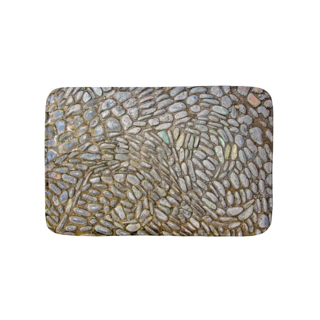 Mosaic Stone Bath Mat Badematte (Vorderseite)