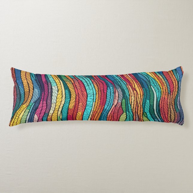 Mosaic Tide Seitenschläferkissen (Vorderseite)