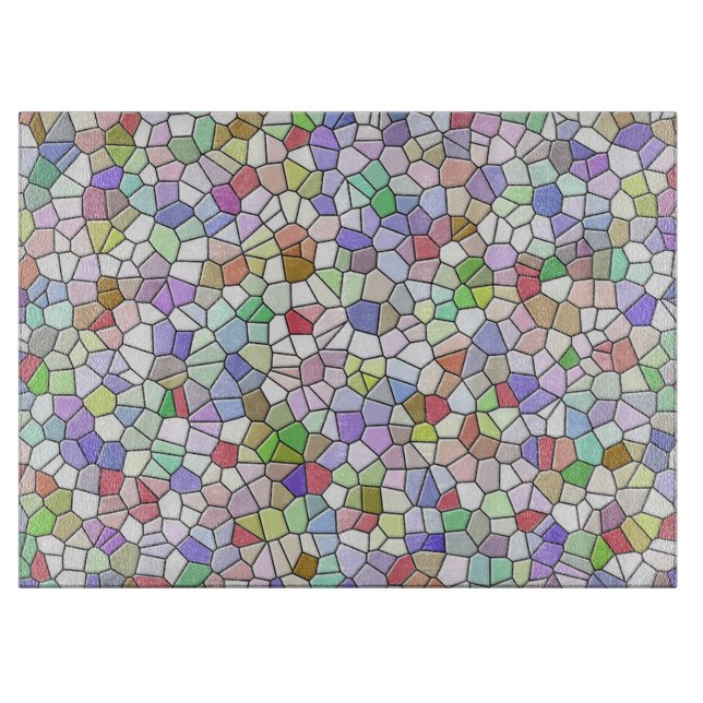 Mosaic Tiles Schneidebrett (Vorderseite)