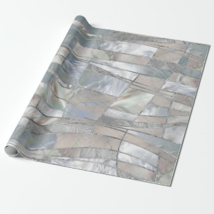 Mosaic Waves Art - Just Pearl Geschenkpapier