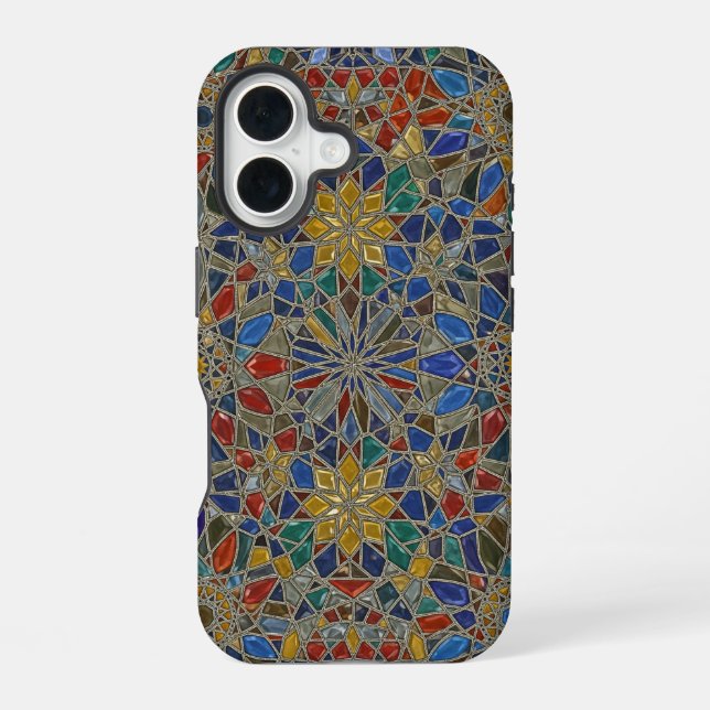 Mosaik 13 iPhone 16 hülle (Rückseite)
