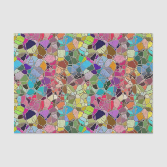 Mosaik 15A Seidenpapier (Vorderseite)
