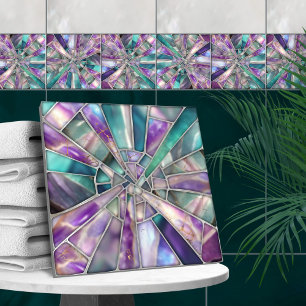 Mosaik Art - Dreamy Fluorite Fliese