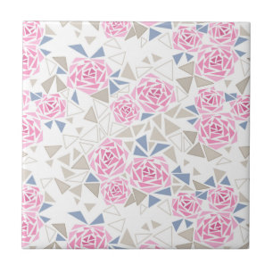 Mosaik, Blume Fliese