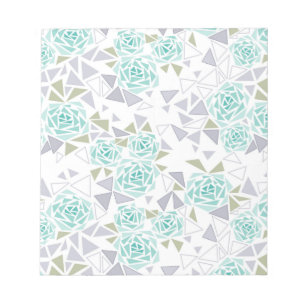 Mosaik, Blume Notizblock