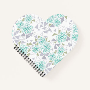 Mosaik, Blume Notizbuch