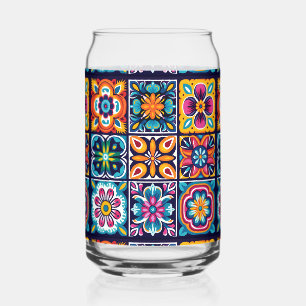 Mosaik-Blumenmischung Dosenglas
