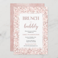 Mosaik Brautparty Brunch & Bubbly Einladung