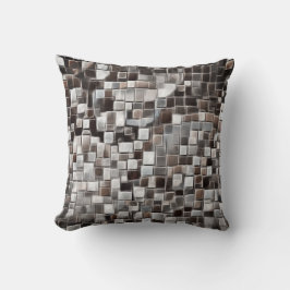 Mosaik Bubble Art / Nebel / Kissen