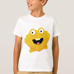 Mosaik-Cartoon-Molluske T-Shirt