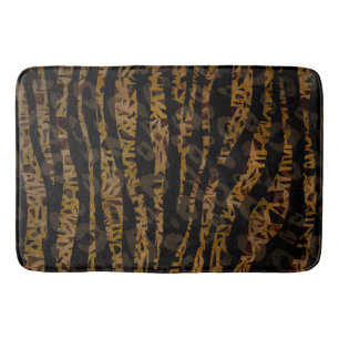 Mosaik Chic Eleganter Safari Glam Dschungel Badematte