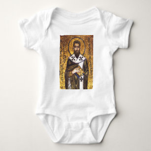 Mosaik des Heiligen Basilius des Großen Baby Strampler
