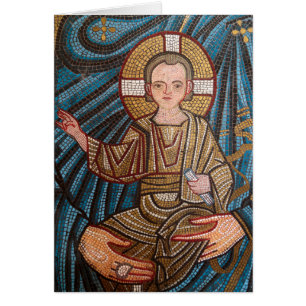 Mosaik des Jesuskindes