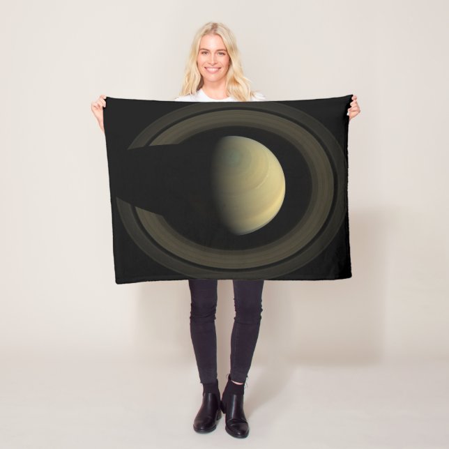 Mosaik des Planeten Saturn und seiner wichtigsten  Fleecedecke (Beispiel)