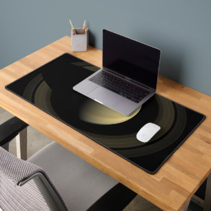 Mosaik des Planeten Saturn und seiner wichtigsten  Schreibtischunterlage