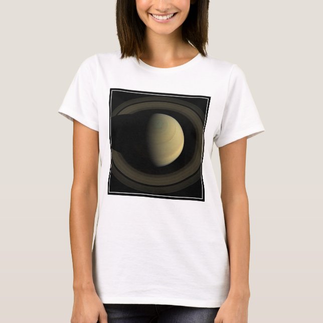 Mosaik des Planeten Saturn und seiner wichtigsten  T-Shirt (Vorderseite)
