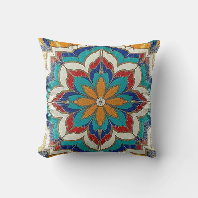 Mosaik Elegance Pillow Kissen (Vorderseite)