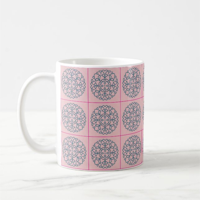 Mosaik fein kaffeetasse (Links)
