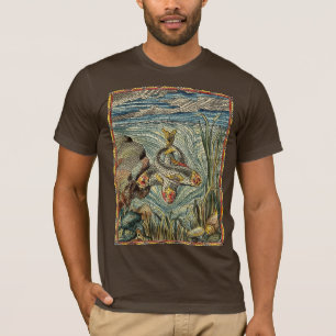 Mosaik-Fisch-T-Shirt T-Shirt