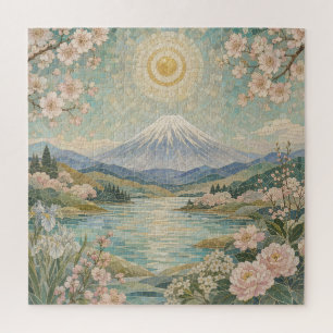 Mosaik-Frühlingsserenität Puzzle