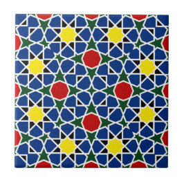 Mosaik Geometric Pattern Design Fliese