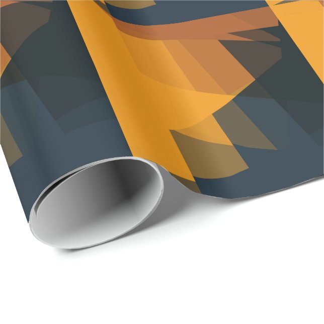 Mosaik geometrisches Muster #19 Geschenkpapier (Rolleneckpunkt)