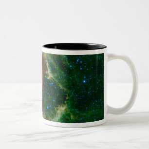 Mosaik ist der Soul-Nebel Zweifarbige Tasse