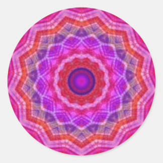 Mosaik Kaleidoskop Sticker