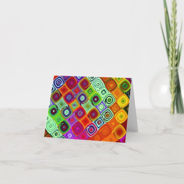 Mosaik Karte (Vorderseite)