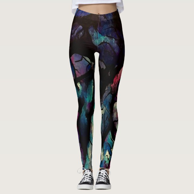 Mosaik-Leggings Leggings (Vorderseite)
