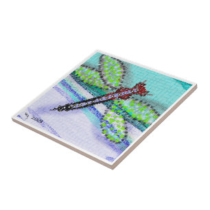 Mosaik-Libellen-Fliese Fliese