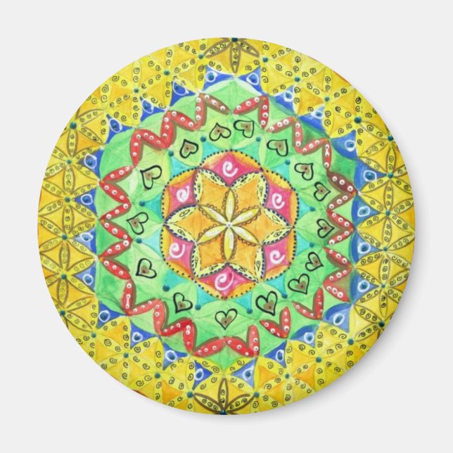 Mosaik Magnet (Vorne)