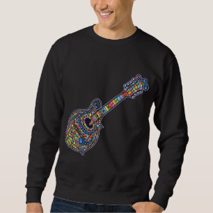 Mosaik-Mandoline Sweatshirt