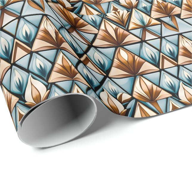 Mosaik Mania Wrapping Paper Geschenkpapier (Rolleneckpunkt)