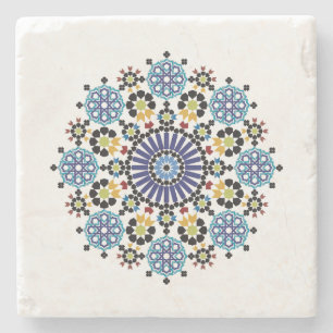 Mosaik Marocain! Zellige Marocain Steinuntersetzer