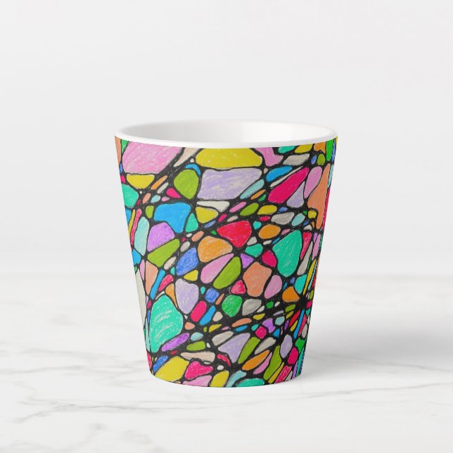 Mosaik Milchtasse (Vorderseite)