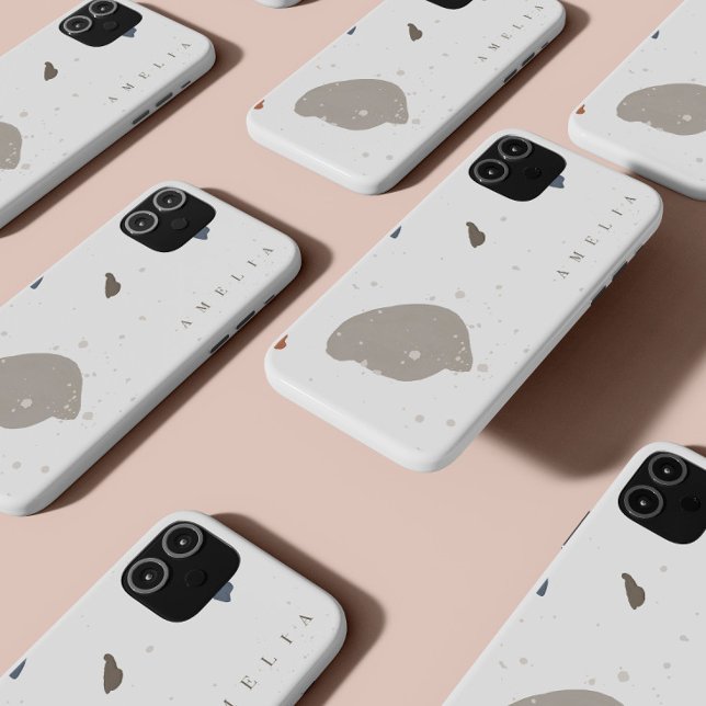 Mosaik moderne personalisierte Telefonzelle Case-Mate iPhone Hülle (Von Creator hochgeladen)