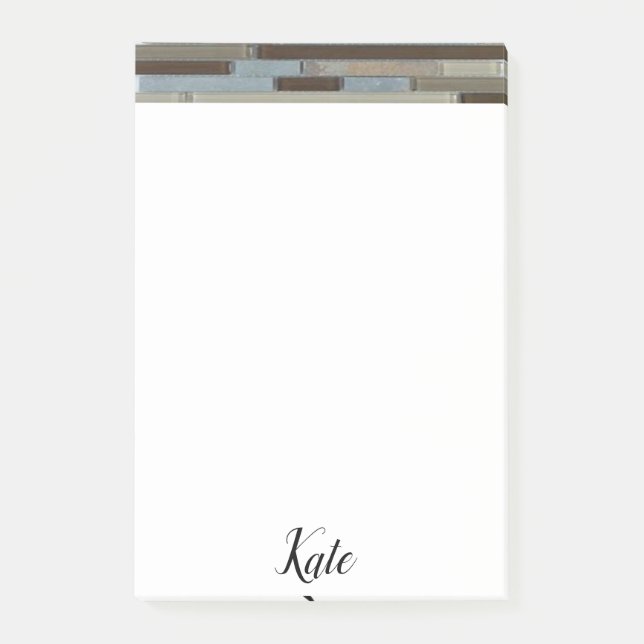 Mosaik nach der Veröffentlichung Post-it Klebezettel (Vorderseite)