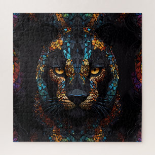 Mosaik Panther Art Puzzle