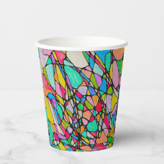 Mosaik Pappbecher