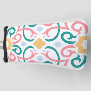Mosaik/Pastellfarben/Frühling Golf Headcover