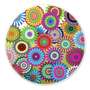 Mosaik Pinwheels Keramikknauf