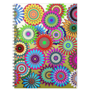 Mosaik Pinwheels Notizblock